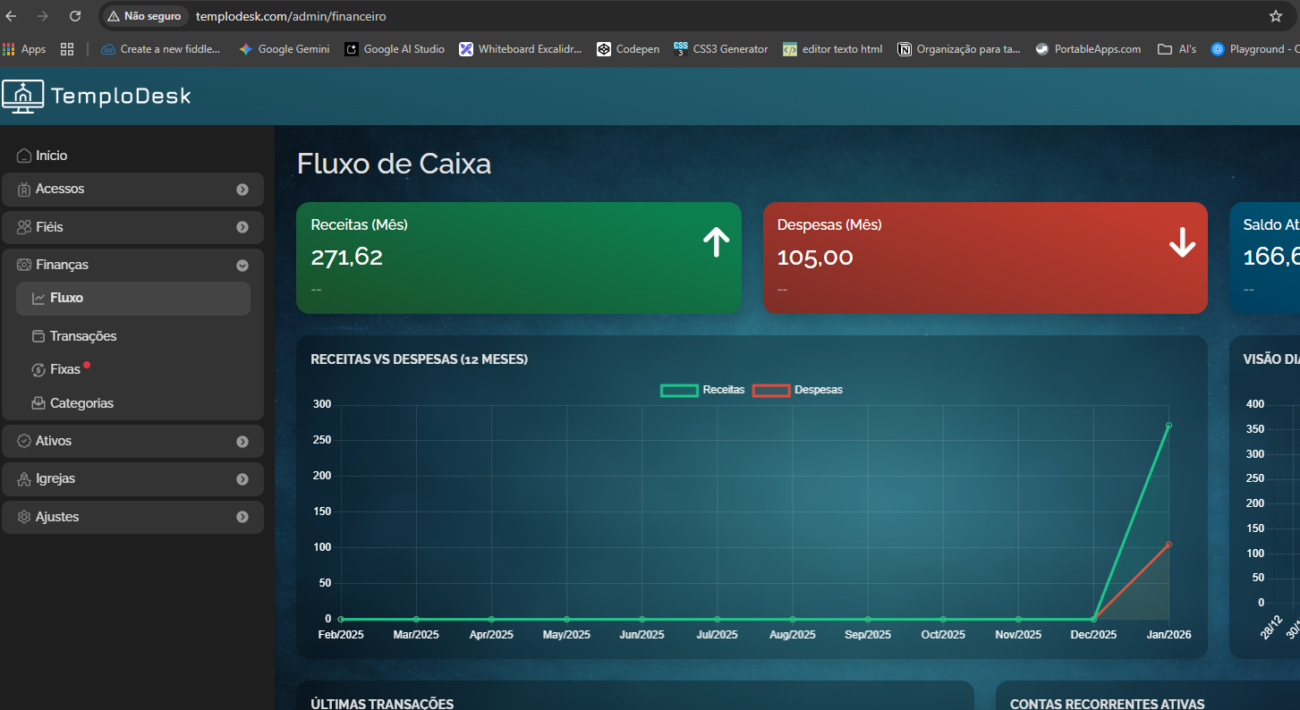 Templodesk Screenshot